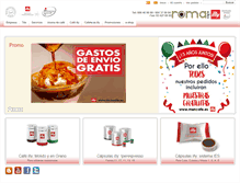 Tablet Screenshot of moncafe.es